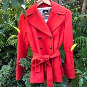 J. Crew Peacoat With Tie Waist